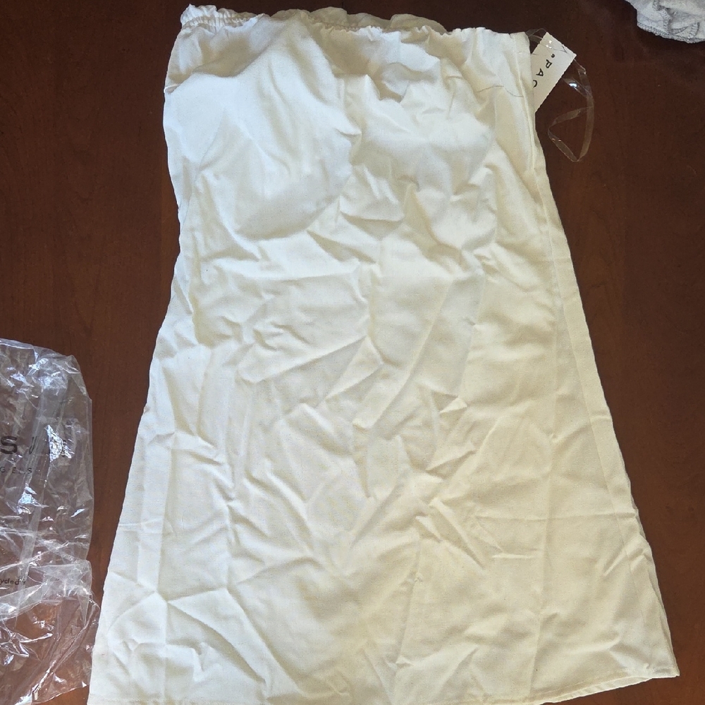 PacSun Strapless White Dress